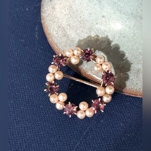 14K gold vintage pin